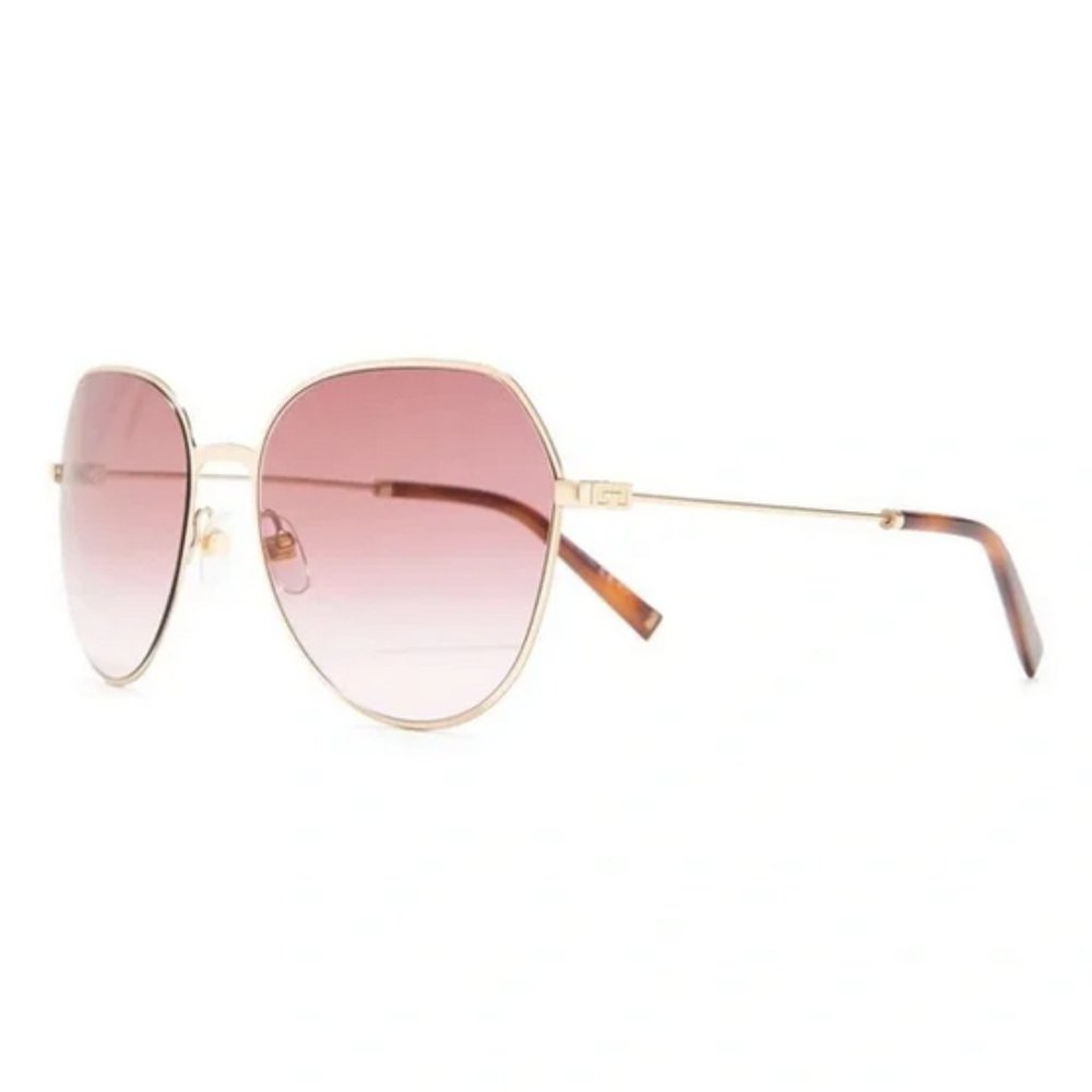 NWT Givenchy GV 7158/S Y11VT 60mm Gradient Geometric Sunglasses - Picture 1 of 10